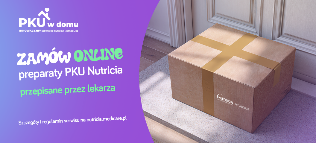 Teraz możesz mieć preparaty PKU Nutricia w 48h* u siebie!